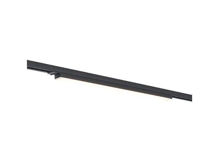 Plafonnier noir moderne pour système de rail monophasé 15W 1180