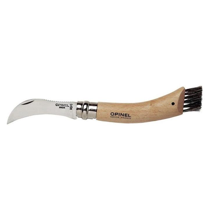Opinel No 08 Pilzmesser mit Bürste, Blister (1250)