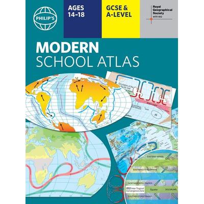 Philip's RGS Modern School Atlas, Taschenbuch von Philip's Maps, Octopus Books, 978-1-84907-697-5