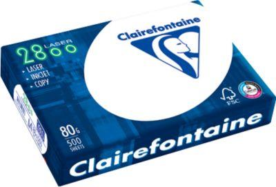 Papier Clairefontaine CLAIR2800, DIN A4, 80 g/m², hochweiß, 2500 Blatt