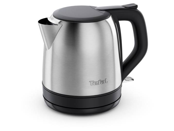 Wasserkocher Tefal Subito Mini 1 l Schwarz/Silber - Farbe: Schwarz, Silber - Wasserkocher