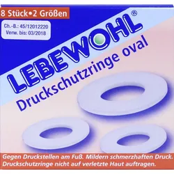 Lebewohl Drucksch Ringe Ov 8 ST