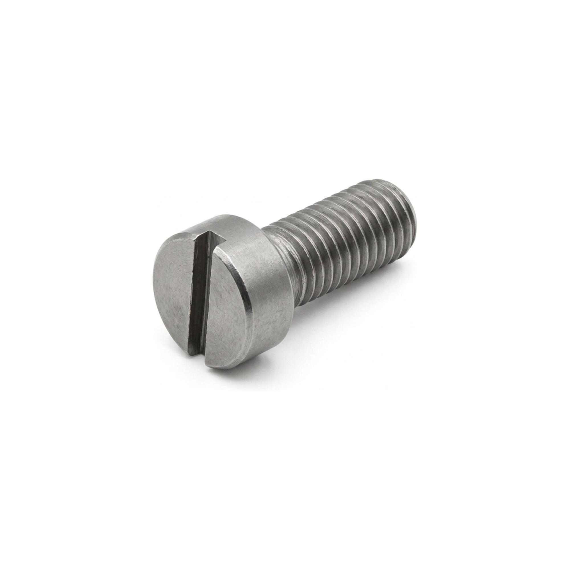 ISO 1207 Zylinderkopfschraube M8x20 Edelstahl A4 blank Schlitz ; Industrial Quality Supplies (012079409080020)