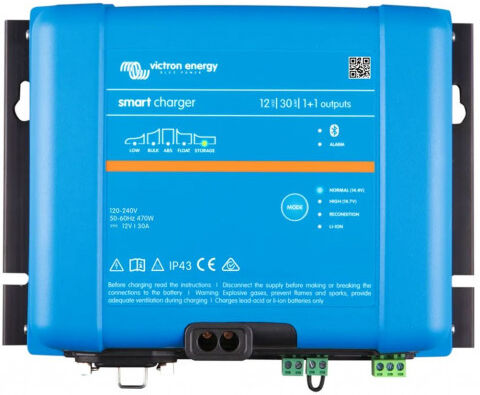 Victron Energy Phoenix Smart Chargeur IP43 (12V/30A) 1+1 PSC123051095