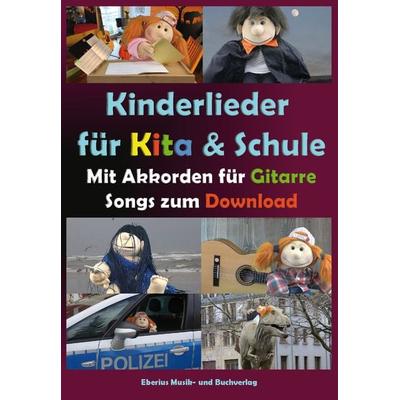 Kinderlieder für Kita & Schule mit Akkorden für Gitarre -
