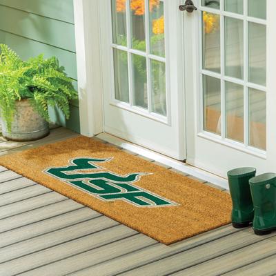 Evergreen University of South Florida Full Color Indoor/Outdoor Coir Mat