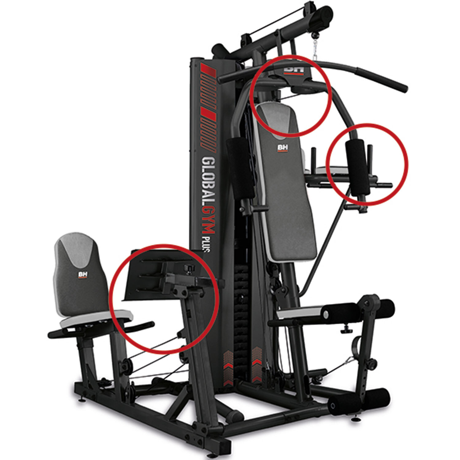 Multi Station GLOBAL GYM PLUS G152B Black