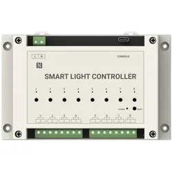 Milesight Smart Light Controller, WS558-868M-Switch (8 Ports), Netzwerk Switch, Weiss