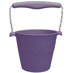 Scrunch Bucket - Silikon Eimer Violett