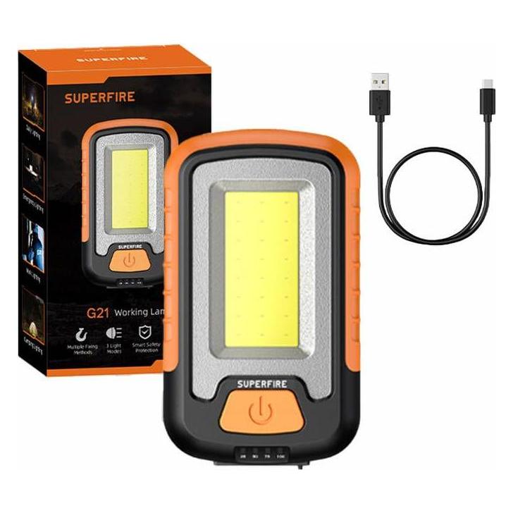 Superfire Workshop Flashlight G21, 650lm, USB (650 lm) (33261917)