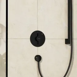 hansgrohe DuoTurn S Mischer 75618670 Unterputz, für 1 Verbraucher, mattschwarz