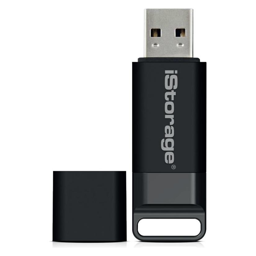 iStorage datAshur BT - USB Flash-Laufwerk (biometrisch) (16 GB, USB-A) (IS-FL-DBT-256-16)