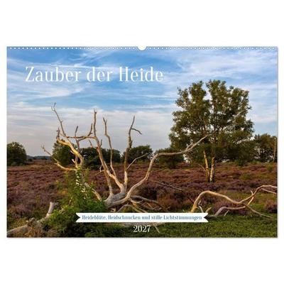 Zauber der Heide (Wandkalender 2027 DIN A2 quer), CALVENDO Monatskalender