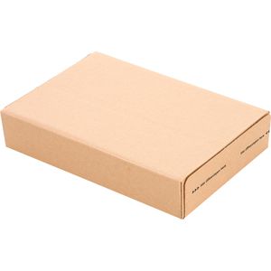 Böttcher-AG Maxibriefkarton braun, für DIN A5, 242 x 168 x 48mm, Selbstklebeverschluss, 20 Stück