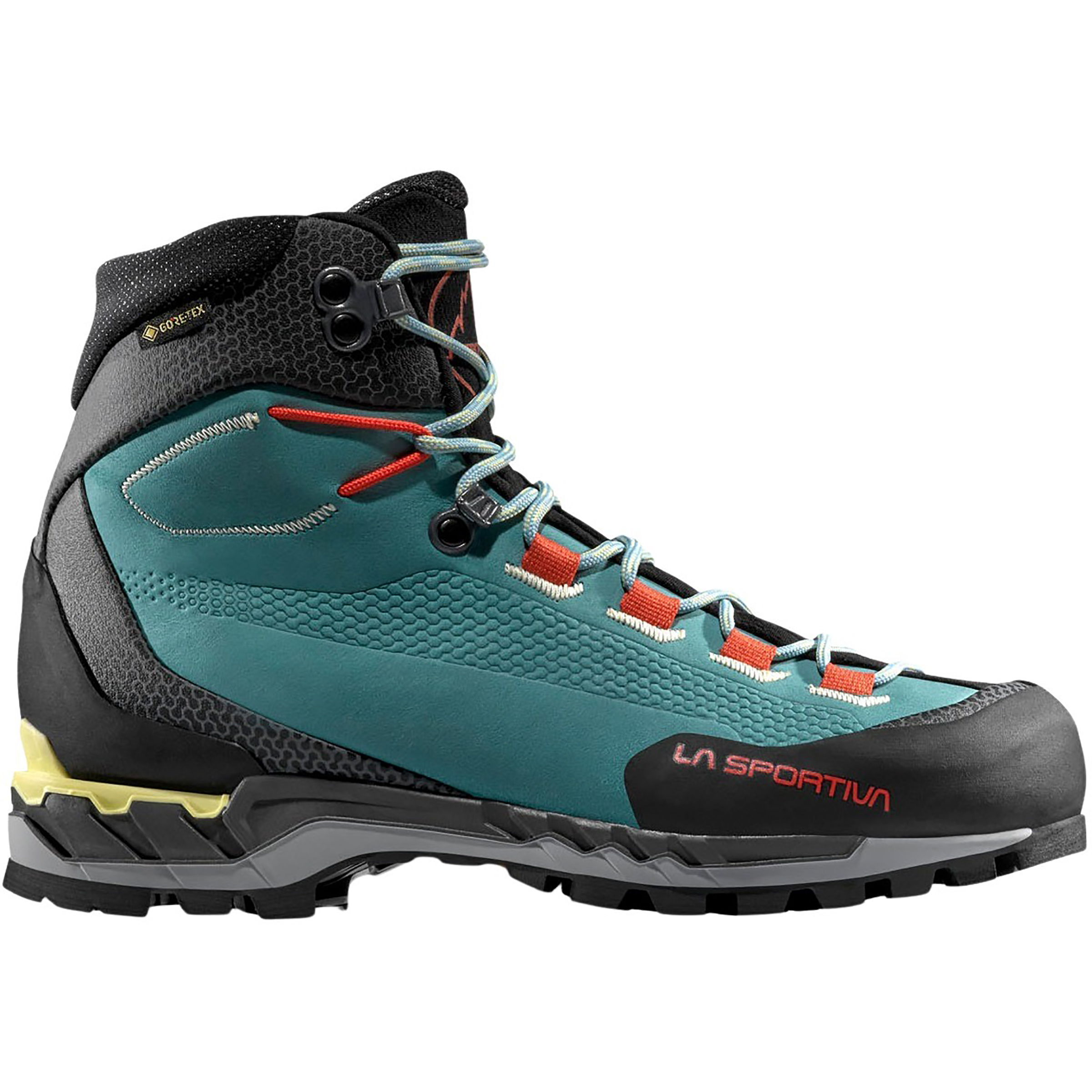 La Sportiva Trango Tech Leather GTX Damen Bergstiefel & Expeditionsstiefel tuerkis Größe 37.5 Bergsteigen | Hochtour Wasserdicht