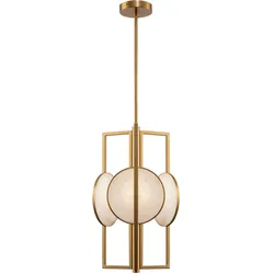 Pendelleuchte Marmo Goldfarben max. 40 Watt