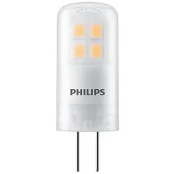 Philips LED-Stiftsockellampe CorePro LEDcapsuleLV, 2,1W, 827, G4, dimmbar