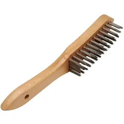Rhodius, Bürstenwerkzeug, SHBG, 12 Stück Handbürste 5 Reihen, gerade, TOPline, für Stahl S