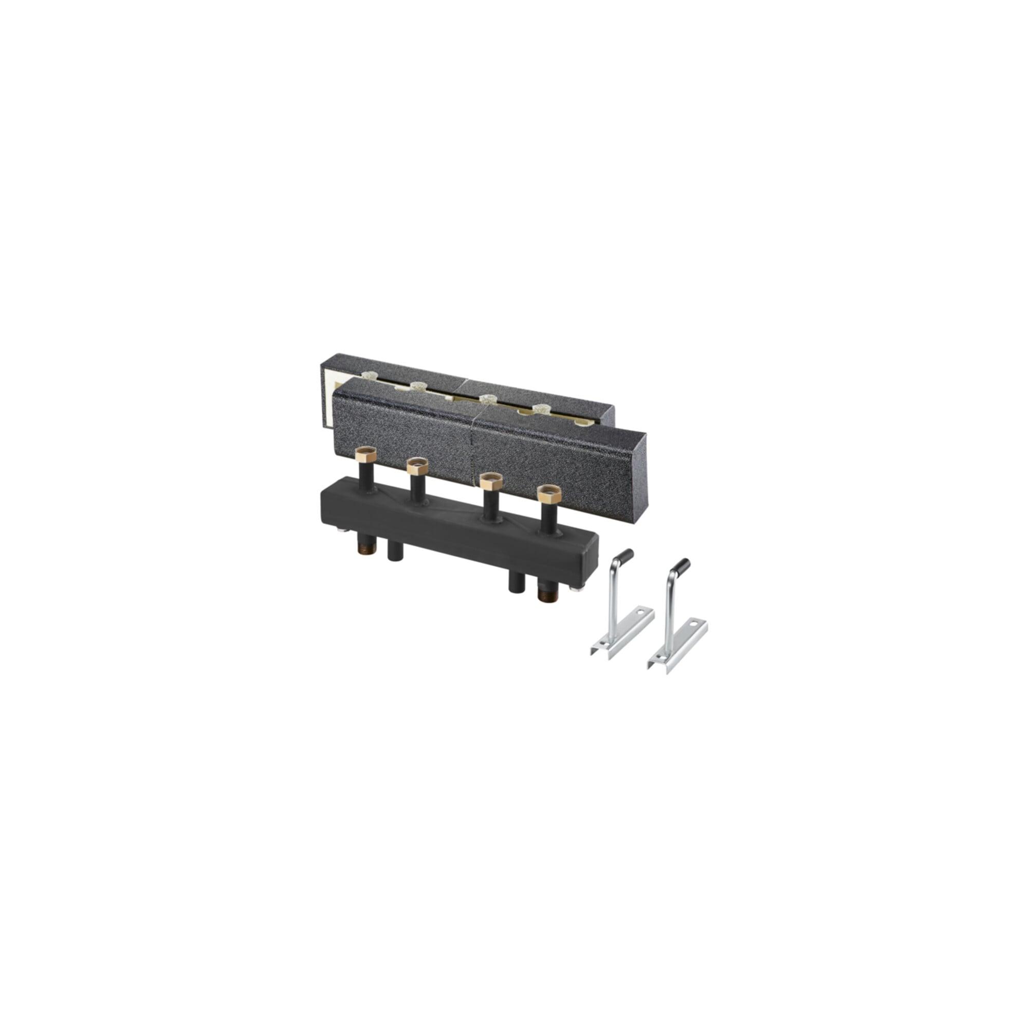 Oventrop Weiche/Verteiler-Kombination HydroFixx DN 20, hydr., m Wärmedämm., f 3 HK (1351569)