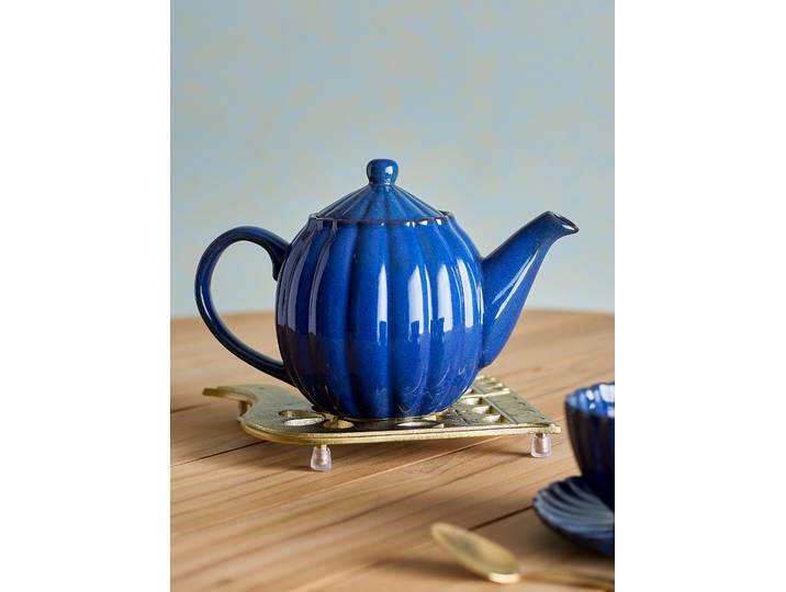 Teekanne Latina Ø 13cm Blau/Blau