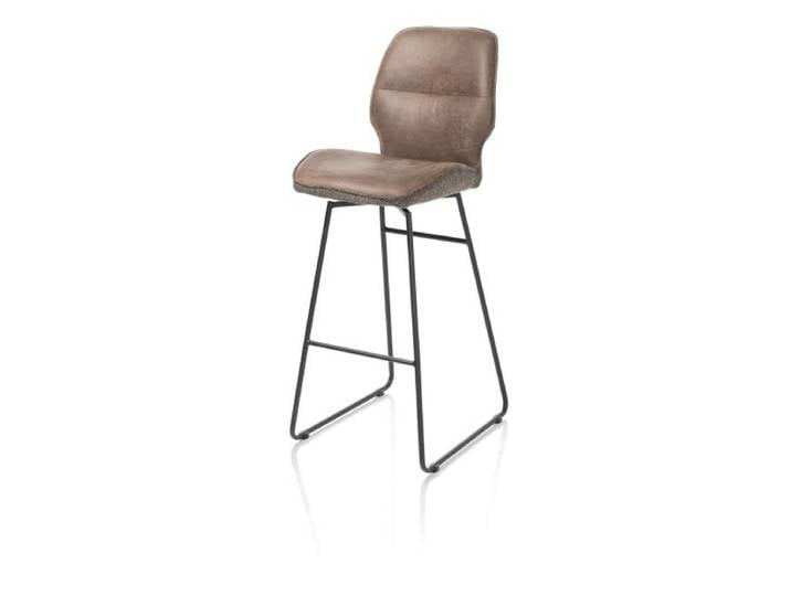 2er Set Henders & Hazel Ravi Barstuhl drehbar Stoff