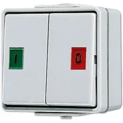 Jung WG 600 - Doppel-Taster- 2 Wechsler
