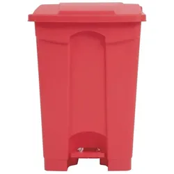 Jantex Küchenpedaleimer rot 45L