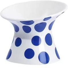 Uplifted Finds Pure Neck Elevated Ceramic Feeder blue