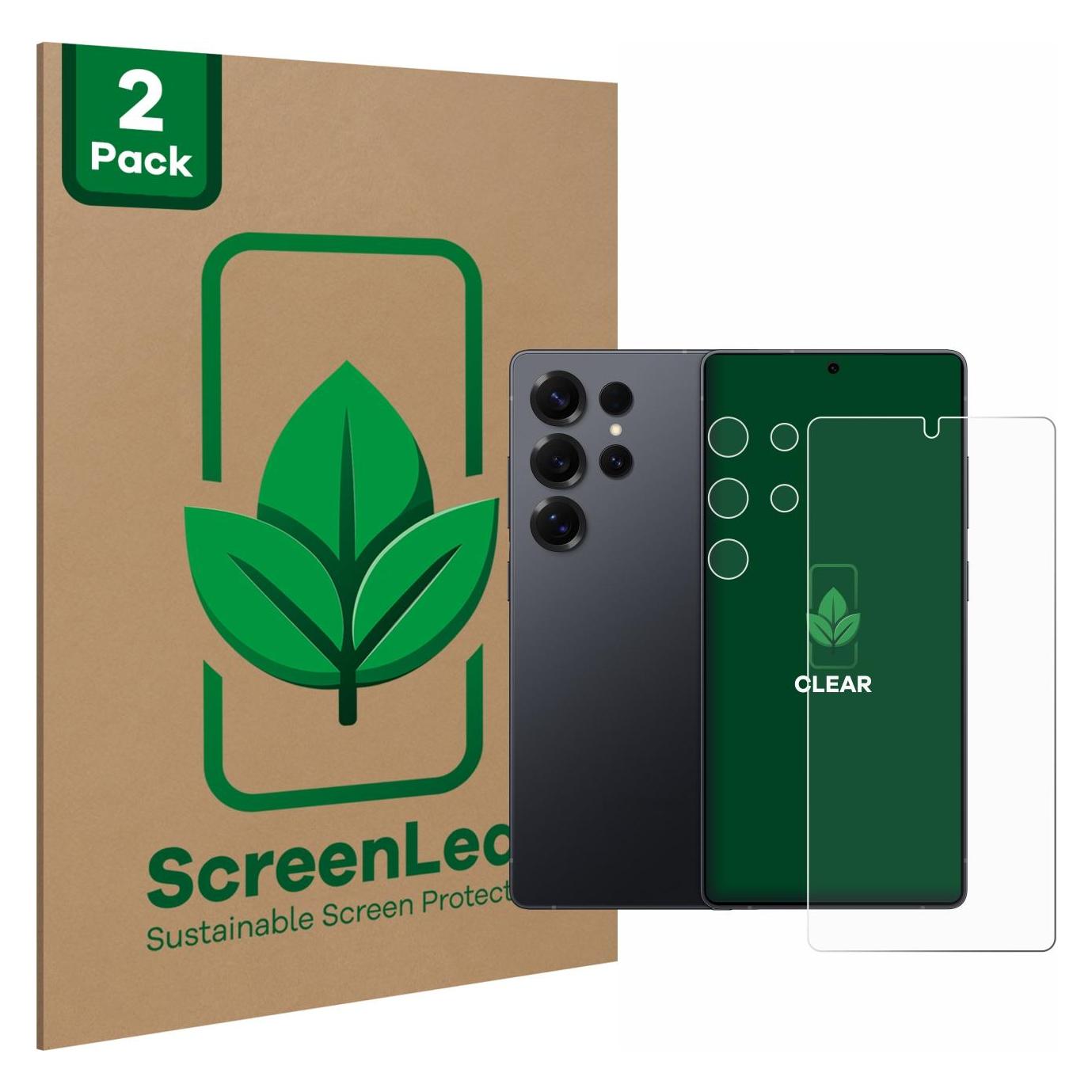 ScreenLeaf Schutzfolie für Samsung Galaxy S25 Ultra (Display+Kamera) Displayschutz Display Schutz Folie Klar (Samsung Galaxy S25 Ultra) (6158039)
