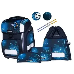 SCHNEIDERS Schulrucksack Set Ergolite 9tlg. Deep Cosmos