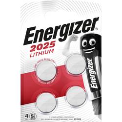 Energizer Knopfzelle CR2025 3 V 4 St. 163 mAh Lithium CR2025 E300849104