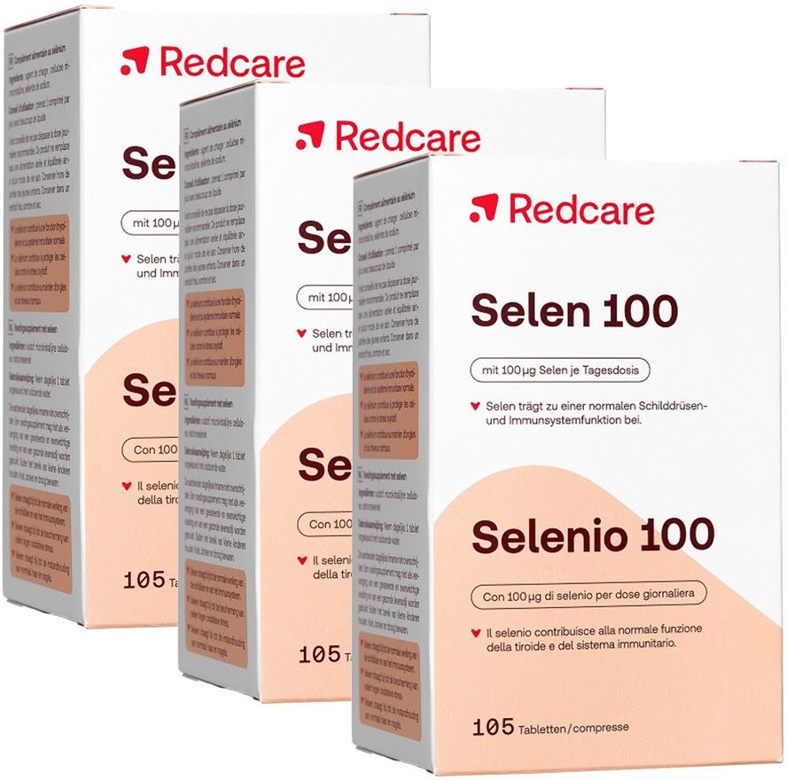 Redcare von Shop Apotheke Selen 100 Redcare 3x105 St Tabletten