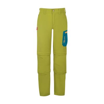 Trollkids - Kid's Preikestolen Double Zip-Off Pants - Zip-Off-Hose Gr 134 oliv