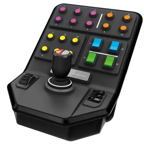 Logitech G Saitek Side Panel Control Deck USB schwarz/grau PC
