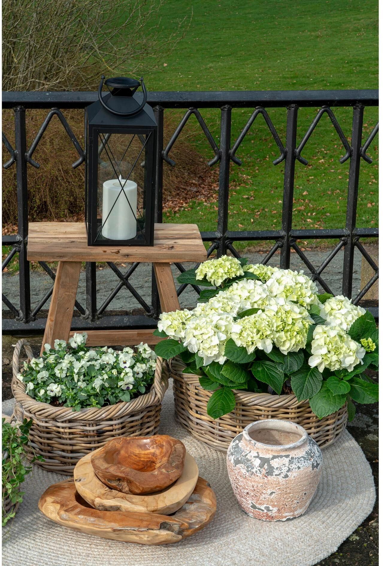 Schale HOUSE NORDIC "Rio 1 Stück", beige (natur), H:12cm Ø:40cm, Schüsseln, Schale natur Ø 40cm