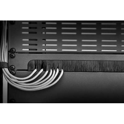 Renkforce RF-3429142 19 Zoll Netzwerkschrank-Bürstenleiste 1 HE Schwarz