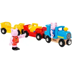 BRIO Eisenbahn Peppa Wutz Zug, mehrfarbig