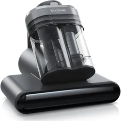 Brandson Matratzenreinigungsgerät Milbenstaubsauger, UV-C Sterilisationslicht, Handstaubsauger, 400 W, Staubsauger, Schwarz