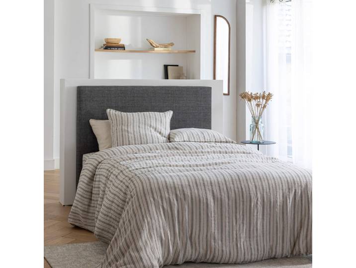 Tête de lit déco gris orage 90 - Someo