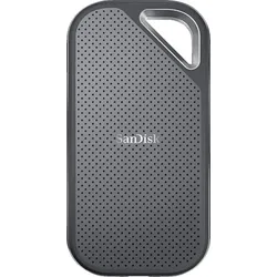 SANDISK Extreme PRO® portable Festplatte, 2 TB SSD, extern, Grau
