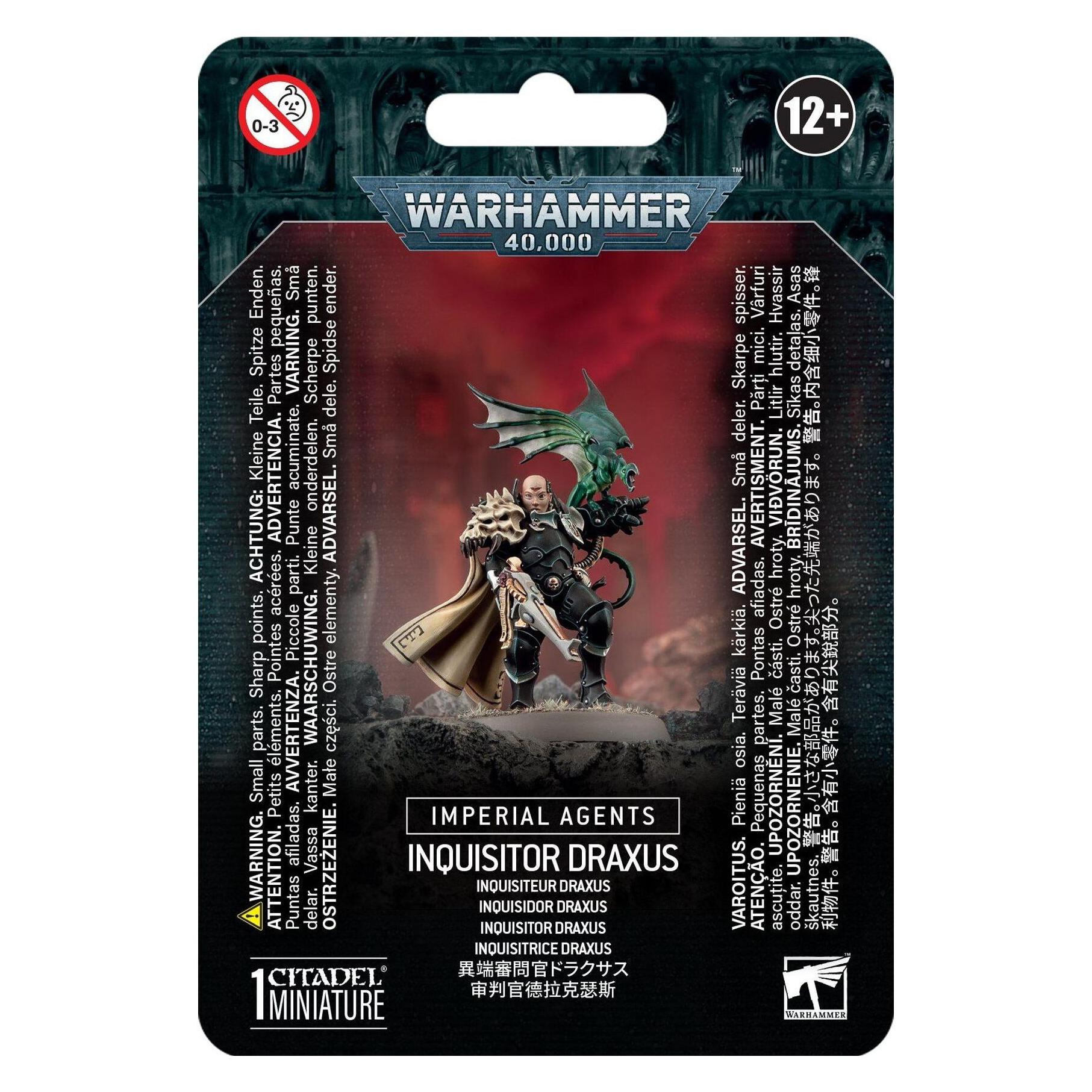 Games Workshop Warhammer 40k - Agents Imperiaux Inquisiteur Draxus (Kunststoff) (99070108020)