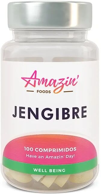 Amazin' Foods Gengibre 100 Tabs