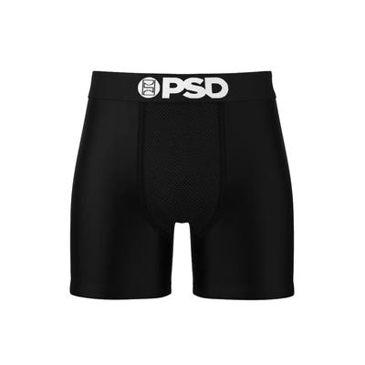 Boxershorts PSD "PSD 5 INCH BOXER SHORTS", Herren, Gr. XXL, 1 Stk., schwarz, 88% Polyester, 12% Elasthan, Unterhosen