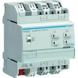 Jalousieausgang KNX REG 4f Handbedien Bussystem KNX Vor Ort-/Handbedienung