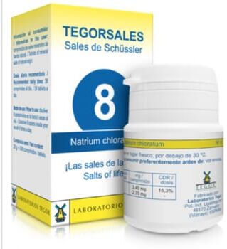 Tegor Biosal Nº 8 Natrium Chloratum 350 Tabs