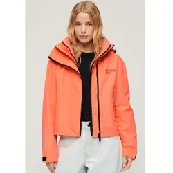 Superdry für Damen. W5011655A Windbreaker Jacke orange (XL), Lässig, Polyester, Langarm
