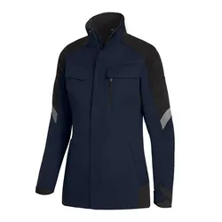 Damen Arbeitsjacke "ANDREA" - L - marine/schwarz
