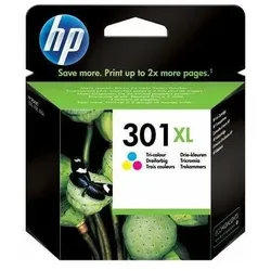 HP, Druckerpatrone, CH564EE 301XL Druckkopfpatrone color 330 Seiten ISO/IEC 24711 8ml Farbe (Color)