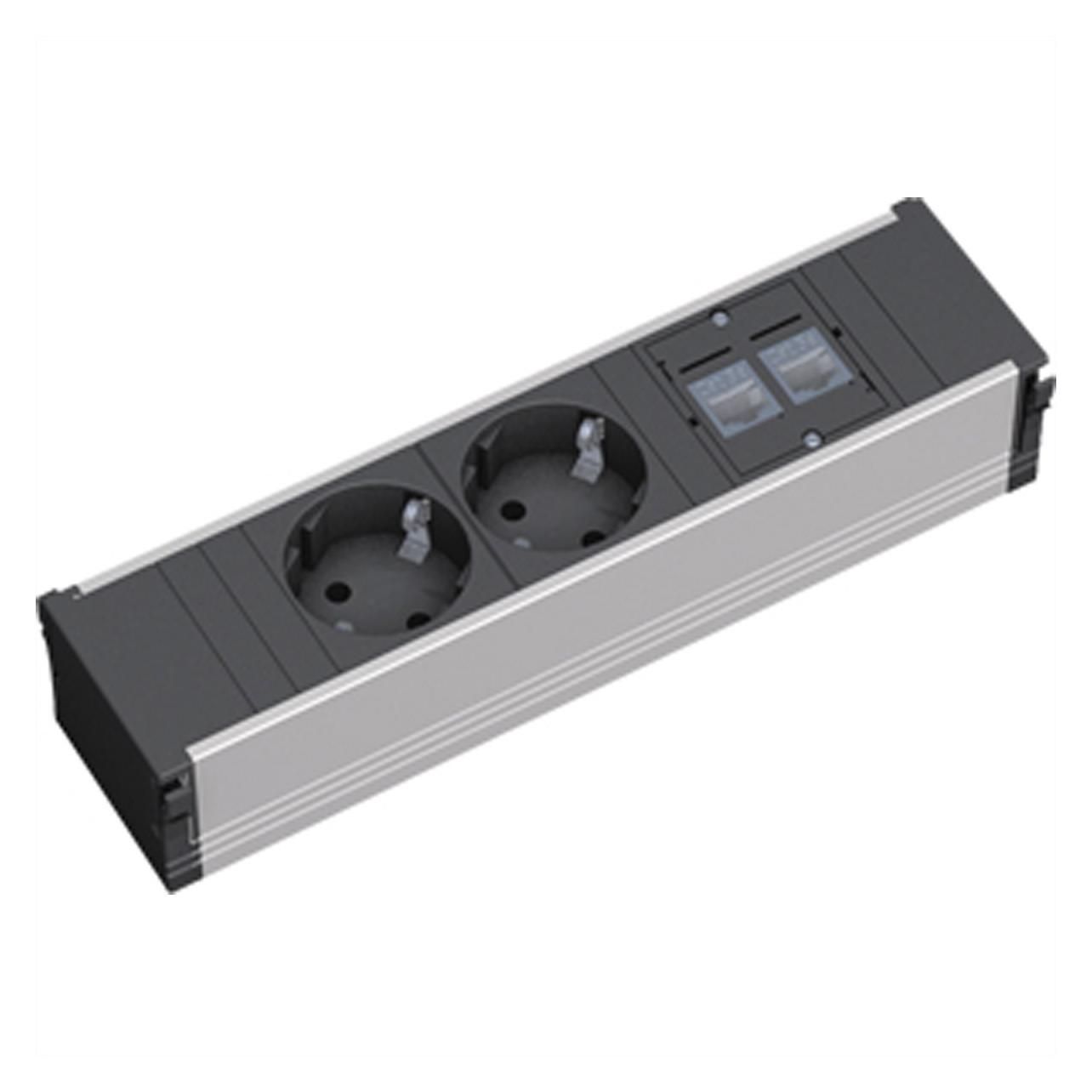 Bachmann CONI Verlängerungsschnur (2x, CEE 7/3) (333.1008)