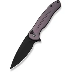 Civivi, Mehrzweckmesser, Nóż Button Lock Kitefin Purple Alu 14C28N